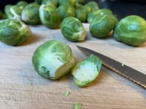 rosenkohl pfanne schritt 2