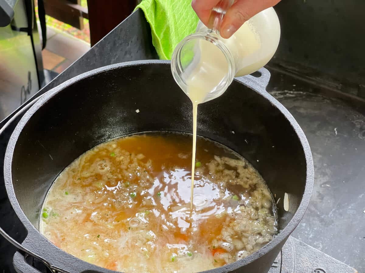 one pot pasta hähnchen sahne