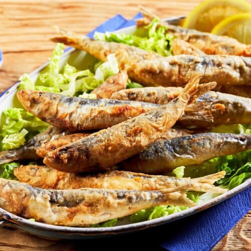sardinen braten