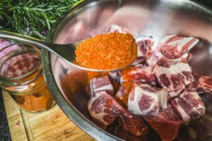 schaschlik im backofen - schritt 2