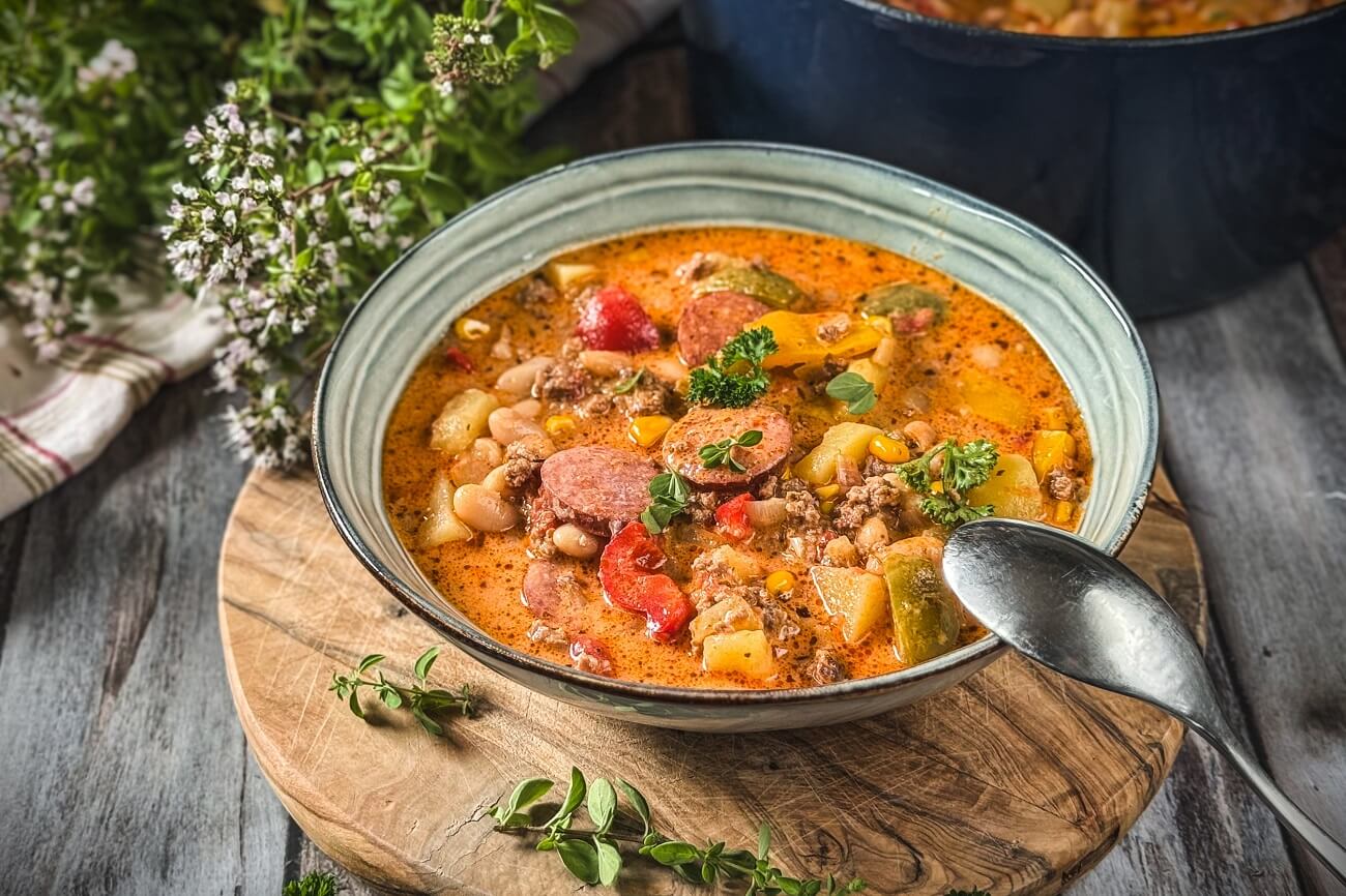 Party Schlemmertopf mit Hackfleisch