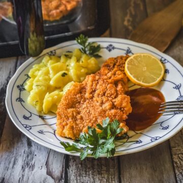 schnitzel heissluftfritteuse