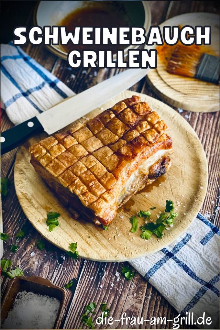 Schweinebauch grillen im Stück diefrauamgrill.de
