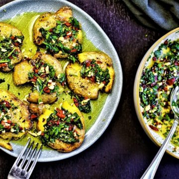 smashed potatoes rezept