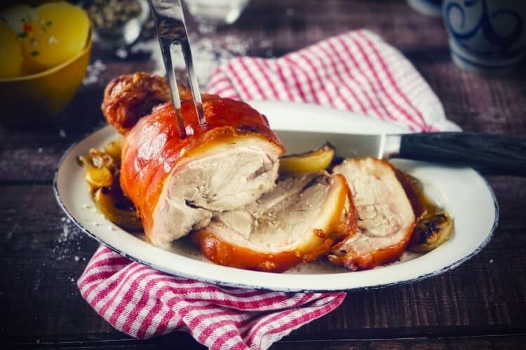 Erstaunlich Spanferkelrollbraten Zubereiten Im Backofen Ebenbild