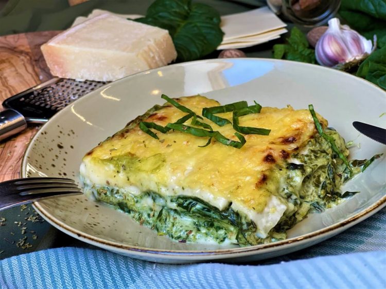 Spinatlasagne | einfaches Rezept