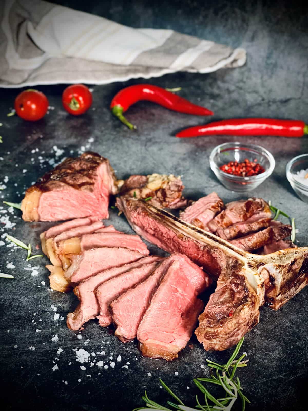 t bone steak rueckwaerts grillen