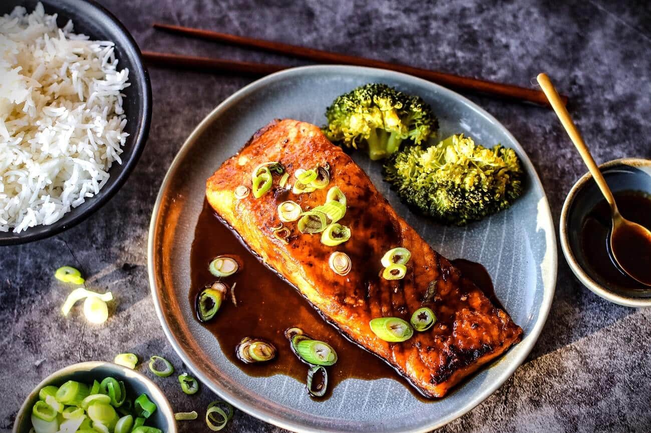 teriyaki lachs
