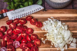 tomaten risotto rezept schritt 1