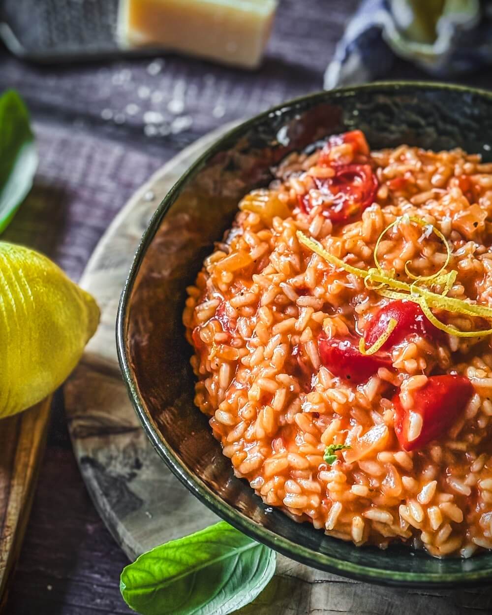 tomaten risotto rezept