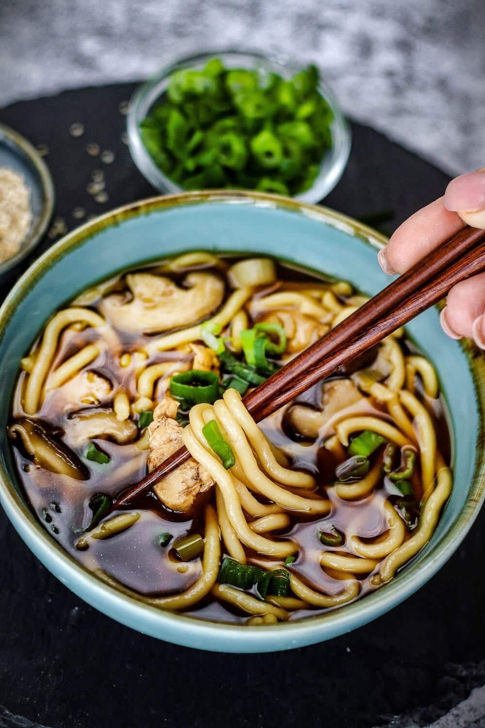 udon suppe rezept