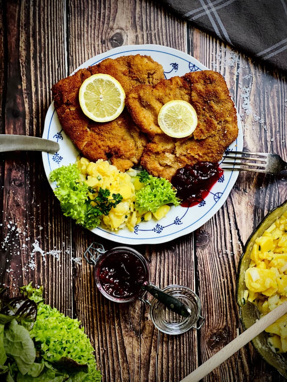 Wiener Schnitzel | Original Rezept in 3 Schritten | diefrauamgrill