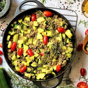 zucchini pfanne rezept